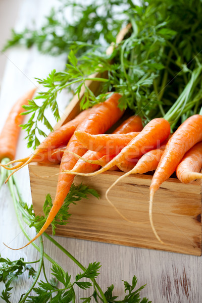 Stock photo: carrots