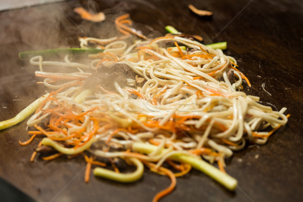 Fried noodle. Stock photo © sarymsakov