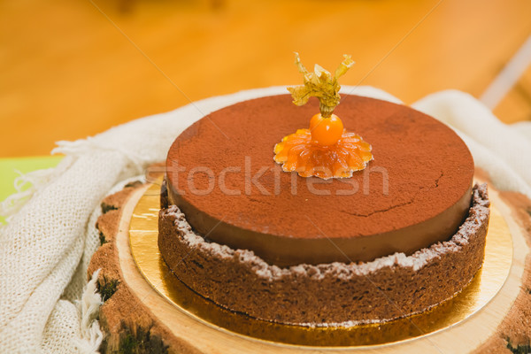 Dulce buffet delicioso casero vegetariano torta Foto stock © sarymsakov