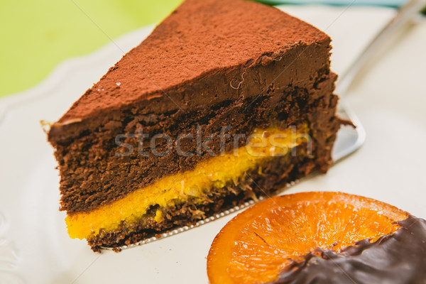 Słodkie bufet ciasto domowej roboty Zdjęcia stock © sarymsakov