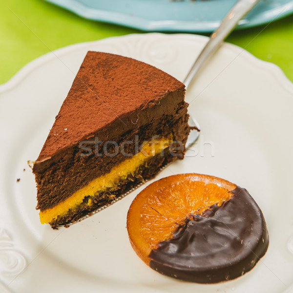 Słodkie bufet ciasto domowej roboty Zdjęcia stock © sarymsakov