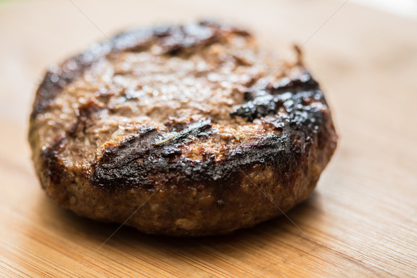 натюрморт быстрого питания гамбургер меню картофель фри избирательный подход Сток-фото © sarymsakov