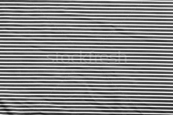 Streszczenie geometryczny czarno białe wydruku tkaniny Zdjęcia stock © sarymsakov