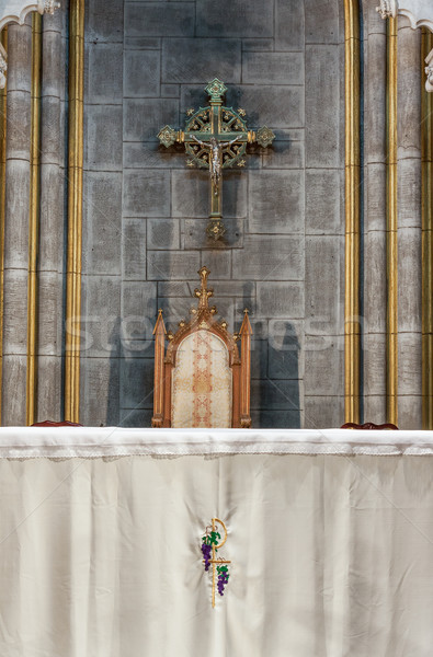 Biserică altar Roman catolic Imagine de stoc © sbonk