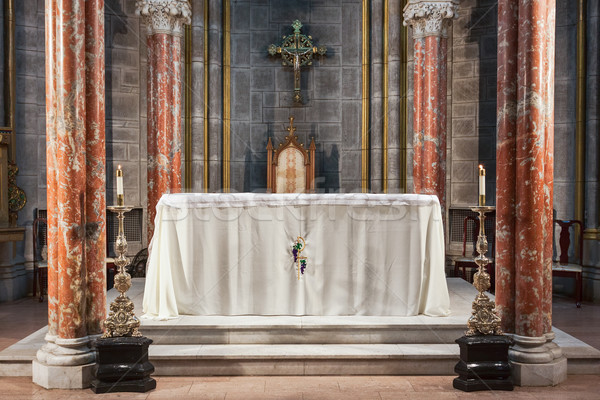 教会 祭壇 ローマ カトリック教徒 ストックフォト © sbonk