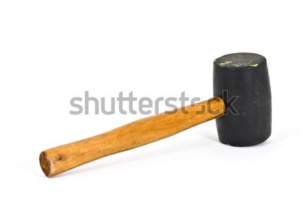 Gummi isoliert weiß home Hintergrund Werkzeuge Stock foto © sbonk