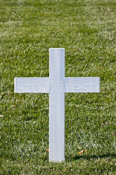 White Christian Cross Stock photo © sbonk