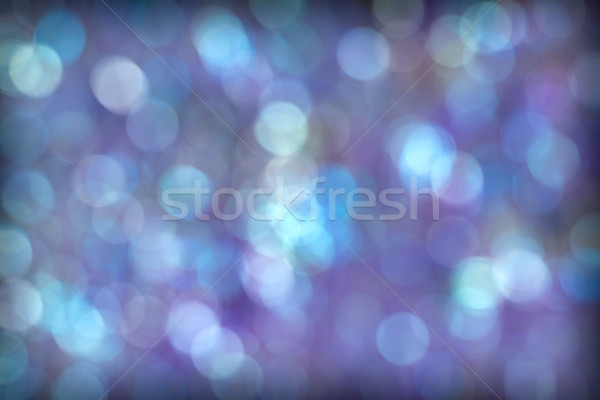 Gyönyörű kék lila víz bokeh absztrakt Stock fotó © scheriton