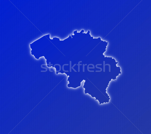 Map of Belgium Stock photo © Schwabenblitz