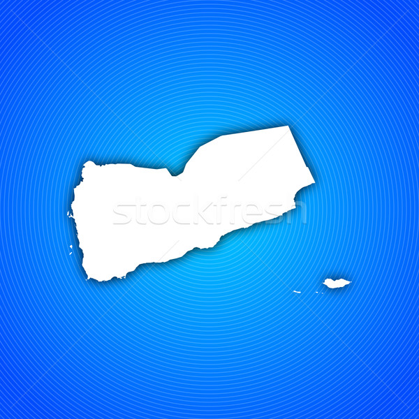 Karte Jemen politischen mehrere abstrakten Welt Stock foto © Schwabenblitz