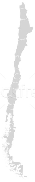 Stock photo: Map of Chile