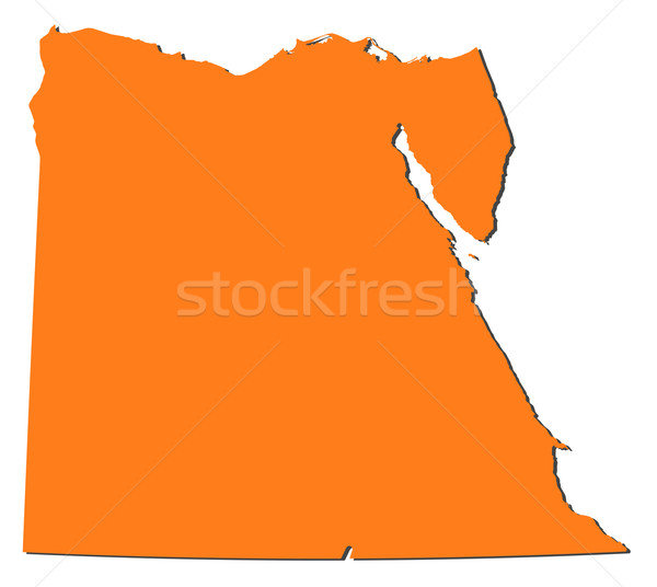 Map of Egypt Stock photo © Schwabenblitz