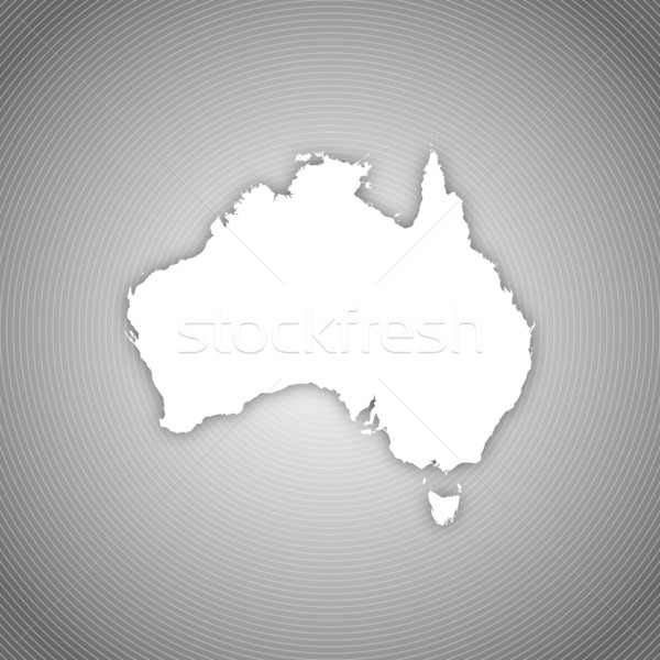 Stockfoto: Kaart · Australië · politiek · verscheidene · abstract · wereld