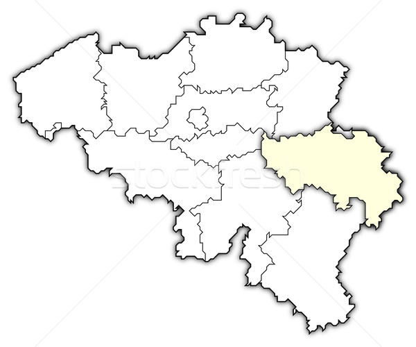 Map of Belgium, Li Stock photo © Schwabenblitz