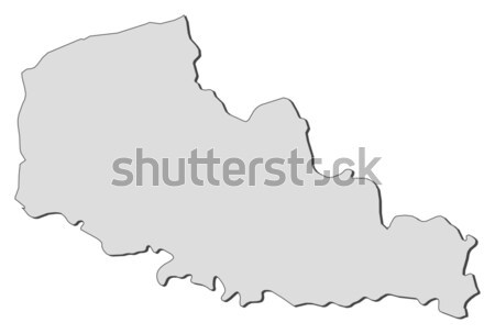 Map of Nord-Pas-de-Calais (France) Stock photo © Schwabenblitz