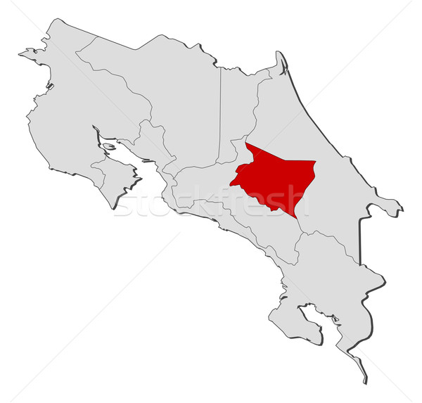 Mapa Costa Rica político vários abstrato fundo Foto stock © Schwabenblitz