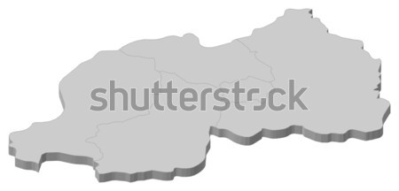 Stock photo: Map of Luxembourg