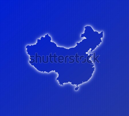 Map of China Stock photo © Schwabenblitz