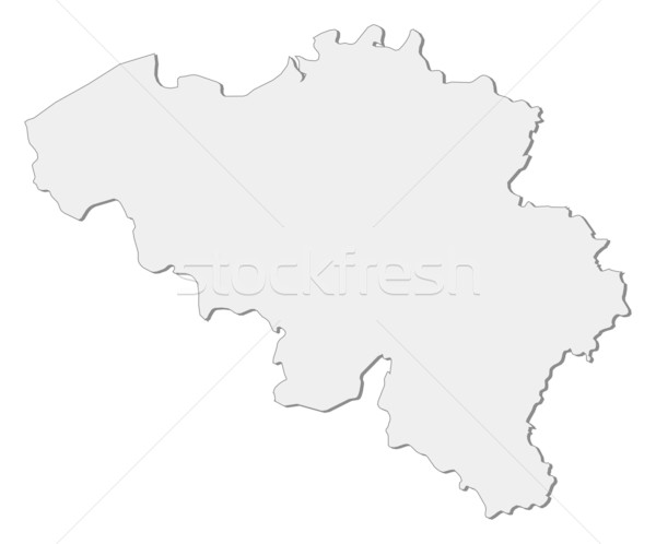 Map of Belgium Stock photo © Schwabenblitz