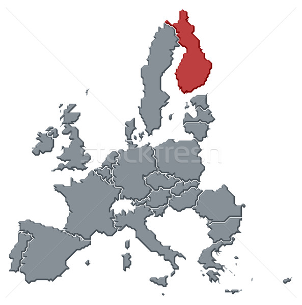 finland map europe