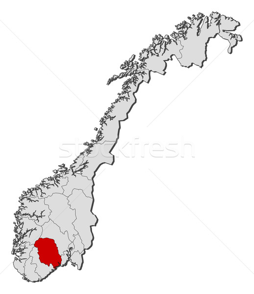 Foto stock: Mapa · Noruega · político · vários · globo · abstrato