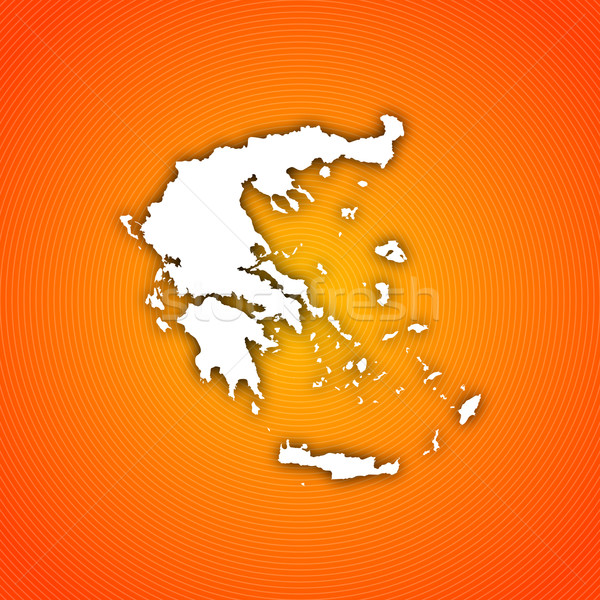 Map of Greece Stock photo © Schwabenblitz