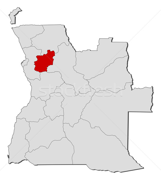 地図 アンゴラ 政治的 いくつかの 世界中 抽象的な ストックフォト © Schwabenblitz