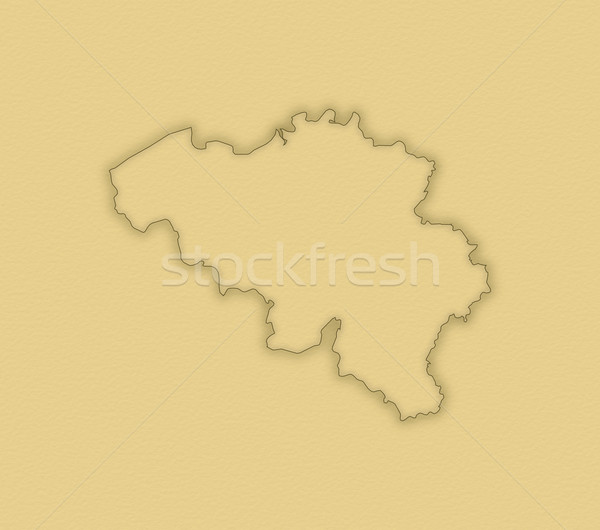 Map of Belgium Stock photo © Schwabenblitz