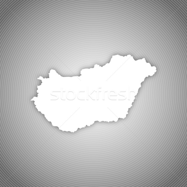 [[stock_photo]]: Carte · Hongrie · politique · plusieurs · résumé · monde