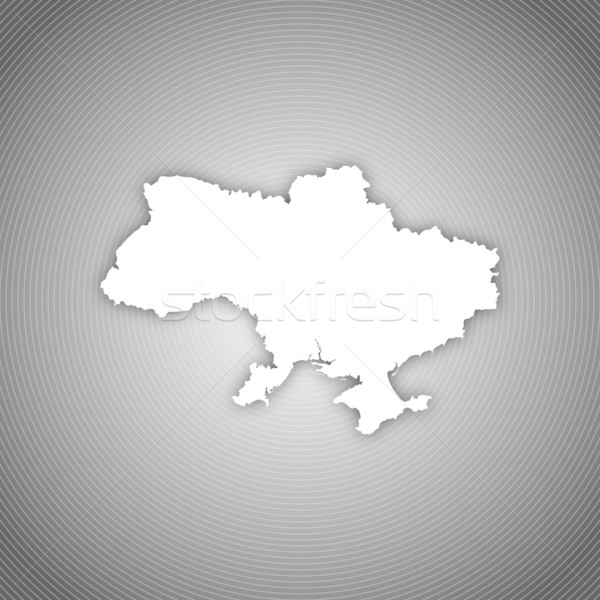 Map of Ukraine Stock photo © Schwabenblitz