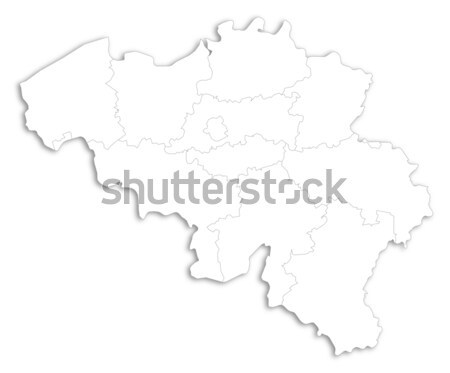 Foto stock: Mapa · Ucrania · político · mundo · tierra