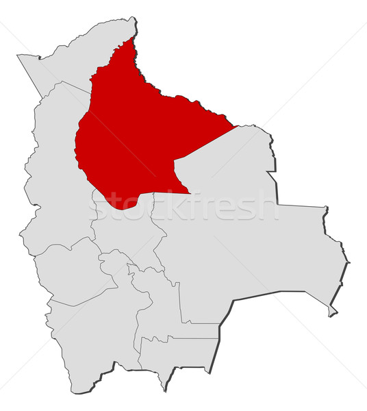 Harita Bolivya siyasi birkaç dünya soyut Stok fotoğraf © Schwabenblitz