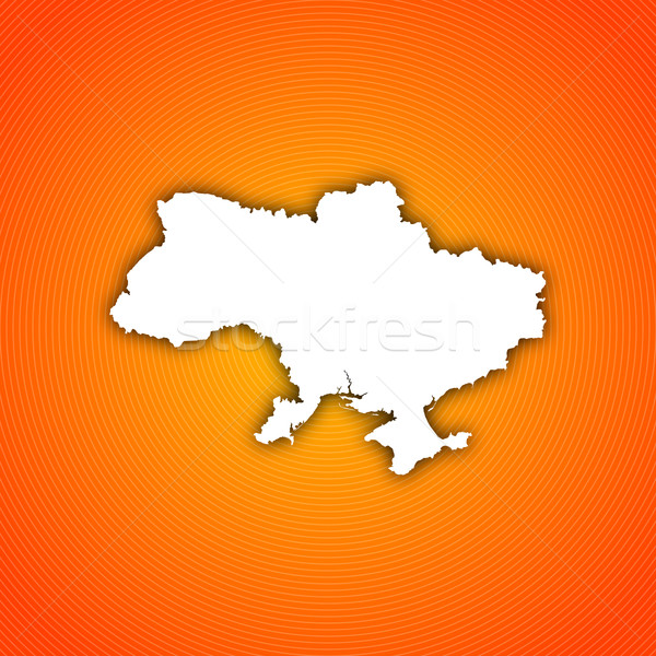 Map of Ukraine Stock photo © Schwabenblitz