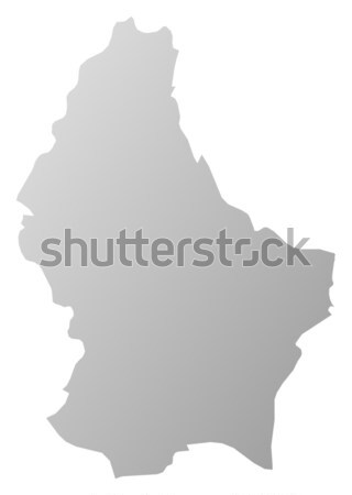 Stock photo: Map of Luxembourg