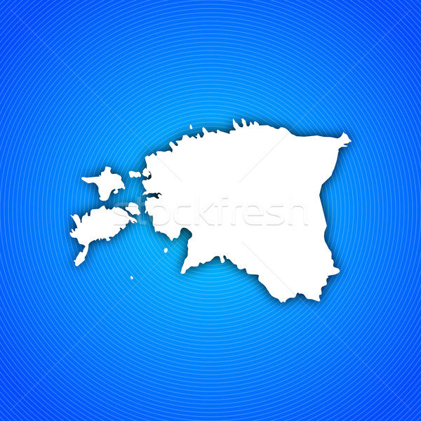 Stock foto: Karte · Estland · politischen · mehrere · abstrakten · Welt