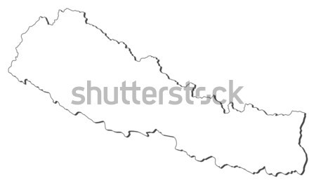 Stock photo: Map of Austria