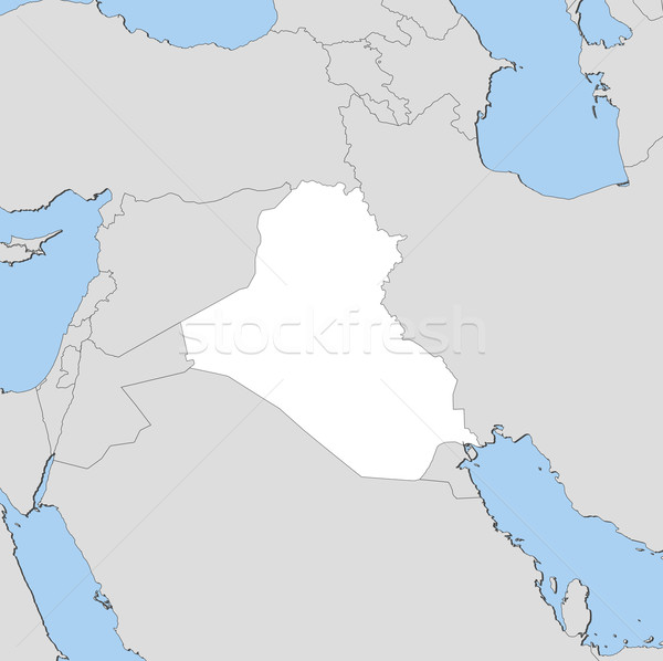 地図 イラク 政治的 いくつかの 抽象的な 世界 ストックフォト © Schwabenblitz