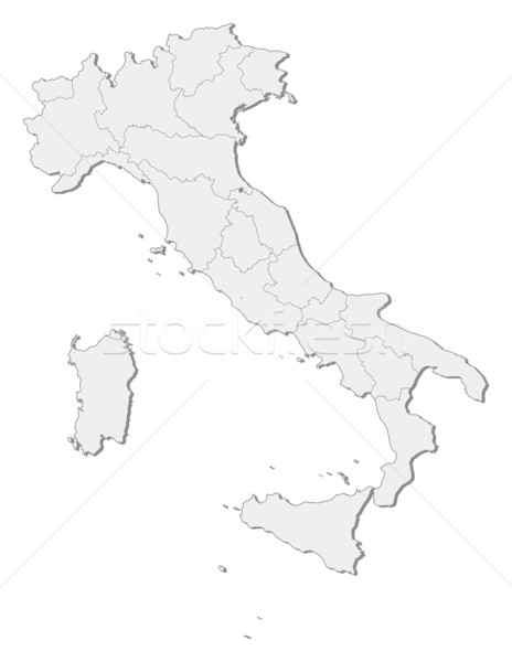 Map of Italy Stock photo © Schwabenblitz