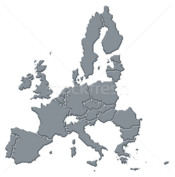 Map of the European Union Stock photo © Schwabenblitz