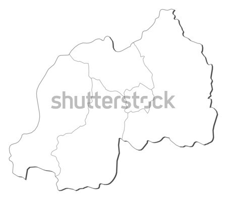 Map of Languedoc-Roussillon (France) Stock photo © Schwabenblitz