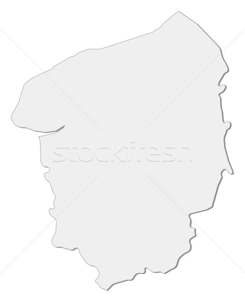 Map of Upper Normandy (France) Stock photo © Schwabenblitz