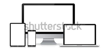 Modern digital tech device collection Stock photo © sdecoret