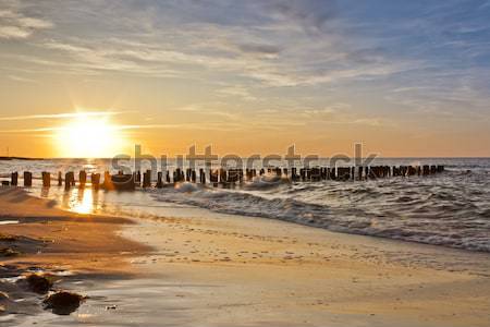 Beautiful seaside beach Stock photo © sdecoret