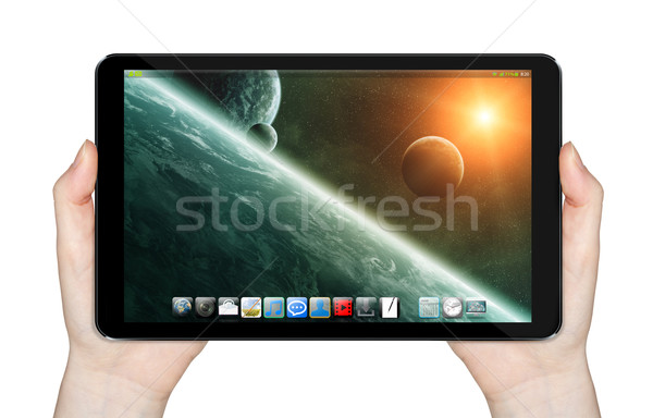 Modern digital tablet Stock photo © sdecoret