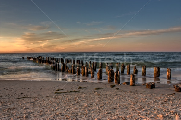 Beautiful seaside beach Stock photo © sdecoret