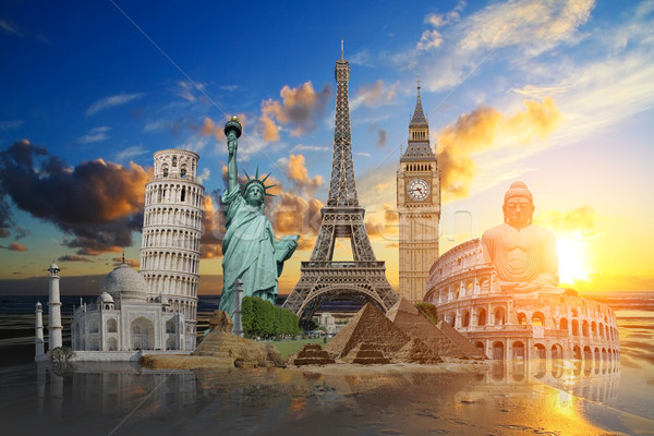 Stock photo: Monuments of the world