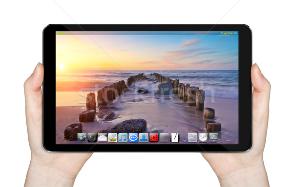 Modern digital tablet Stock photo © sdecoret