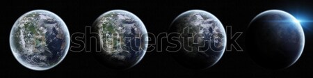 View of the planet Earth in space Stock photo © sdecoret