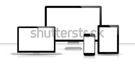 Modern digital tech device collection Stock photo © sdecoret