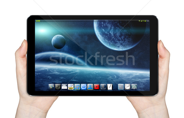 Modern digital tablet Stock photo © sdecoret